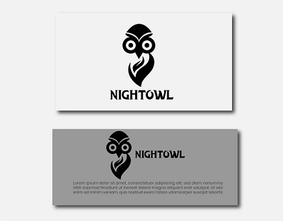 NightOwl Logo Design animation brandidentity branding design graphic design illustration logo motion graphics ui ux