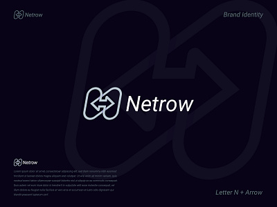 Letter N Arrow Logo, Modern Logo Design abstract app logo boost brand identity branding crypto direction geometric graphic design icon logo logo design logo designer logotype marketing modern logo n arrow logo software symbol tech