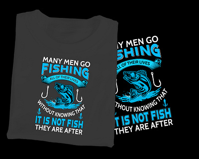 Fishing T-shirt Design branding design fishing fishing t shirt graphic design illustration modern t shirt t shirt t shirt design vector