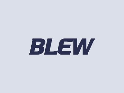 Blew typography architecture custom idea logo inspiration logodesign logodesigner new new logo sale typeface typography wormark