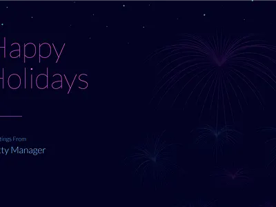 Holiday Greetings design graphic design simple poster design