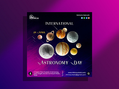 International Astronomy Day - Worlds Planets Poster alien astronomy cosmos craftyart design discovery exploration galaxy graphicdesign icon illustration nasa outerspace planets post rocket shuttle space stars vector