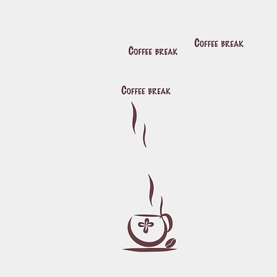 Coffee break animation branding break coffee graphic design logo motion graphics