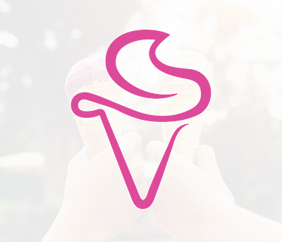 creamline brand brand design brand identity branding branding design cold cream curve design free icecream illustration line logo minimal overflow pink vector