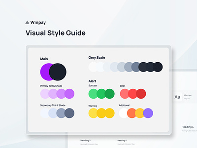 Visual Style Guide for Web Application accessibility app design brand guidelines branding color plate component design design system graphic design prototype rafatulux style guide type face typhography typography guidelines ui visual design wcag web app guidelines web style guide