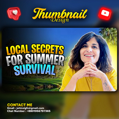 Thumbnail Design design gfxjohirol illustration johirolgfx johirolgraphicsdesigner thumbnail thumbnaildesign thumbnaildesigner youtubethumbnail