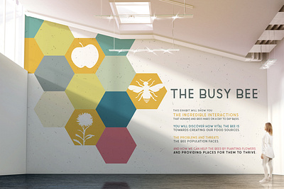The Busy Bee design graphic design