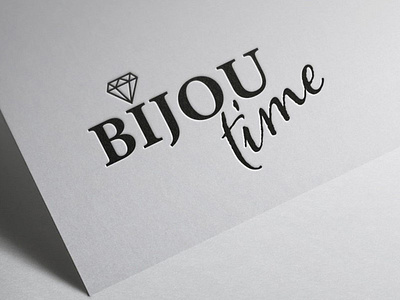 Logo for jewerly store BijouTime branding design graphic design logo typography vector