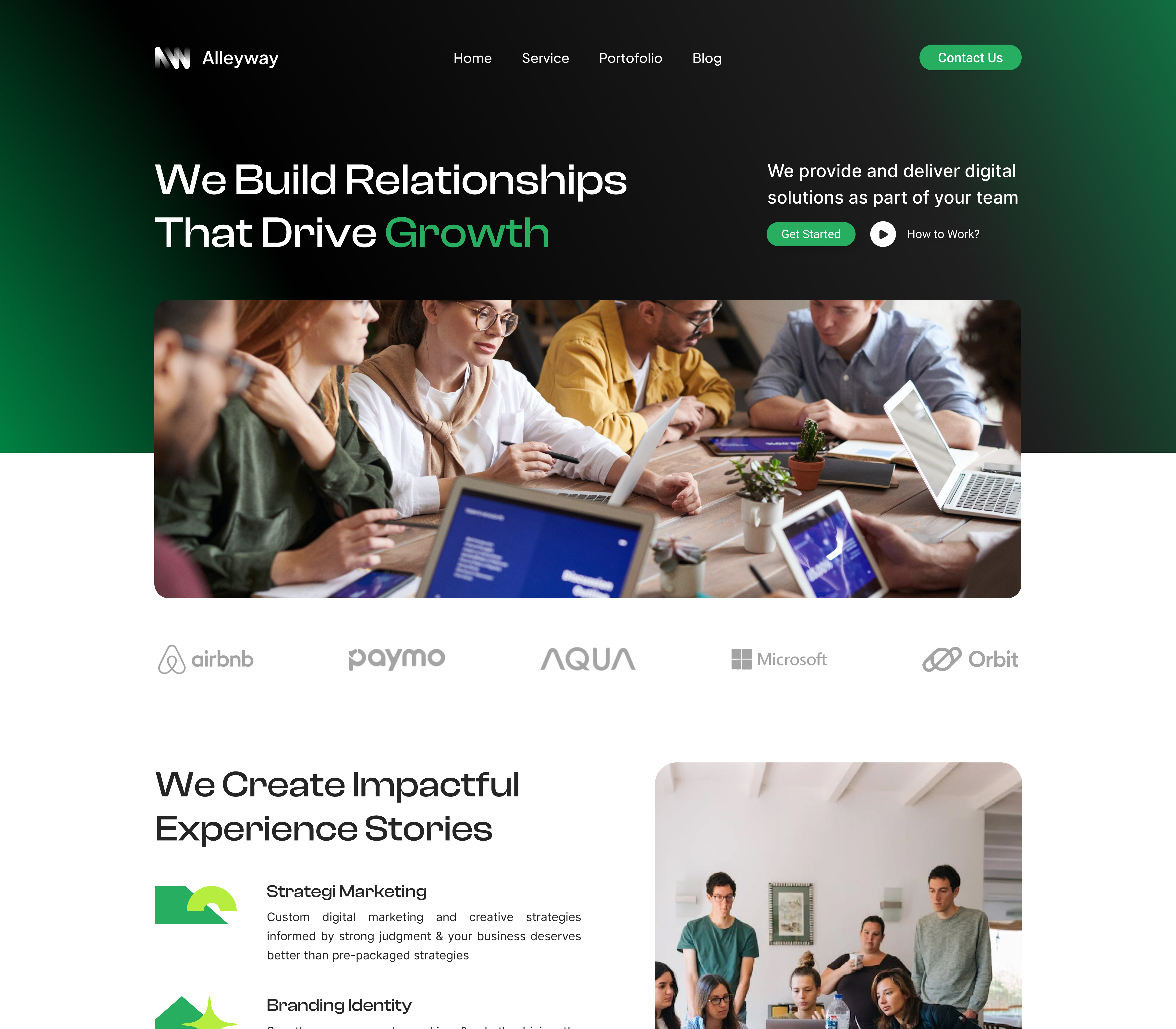 Example of Website Design