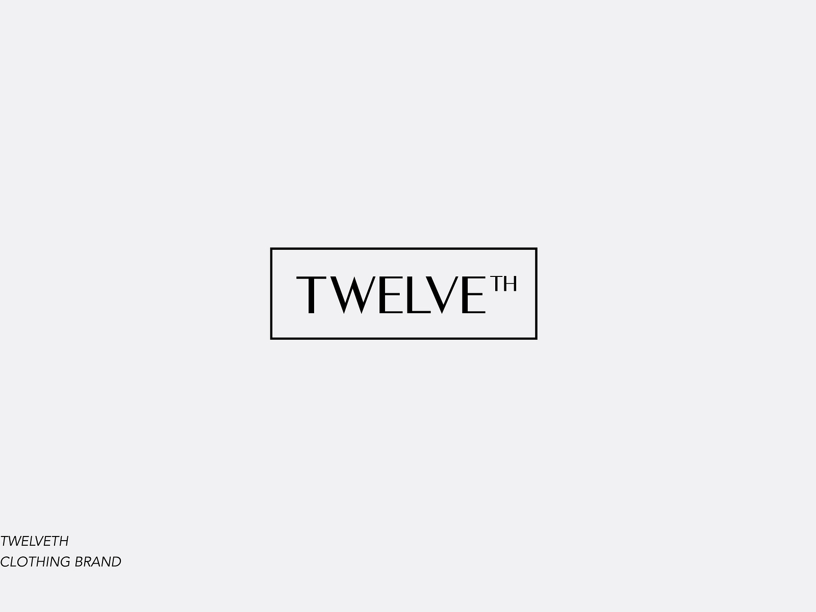 Twelveth Logo by Bilal Kahwaji on Dribbble