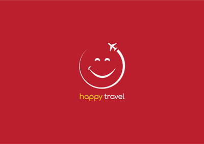 Happy Travel | Modern | Minimalist branding design graphic design illustration logo minimalist minimalist logo modern modern logo modern minimalist logo travel travel agency vector