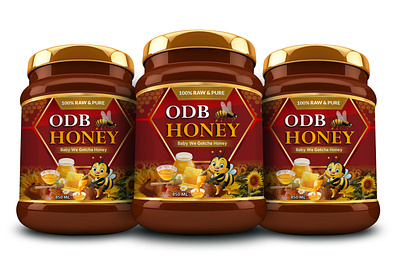 Honey Label design