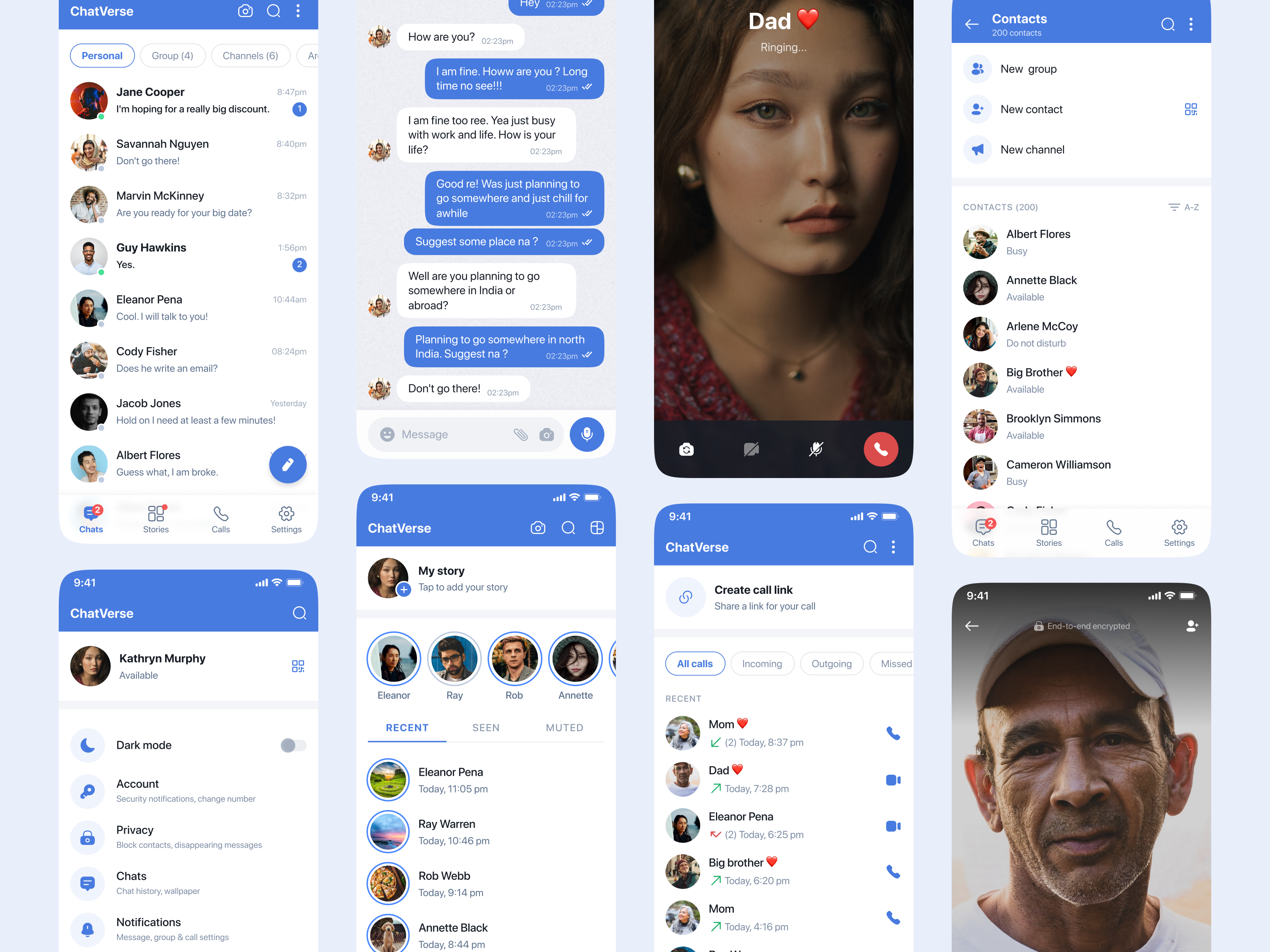 Chatting app UI concept app chat chatting app clean design design minimal product design ui ux