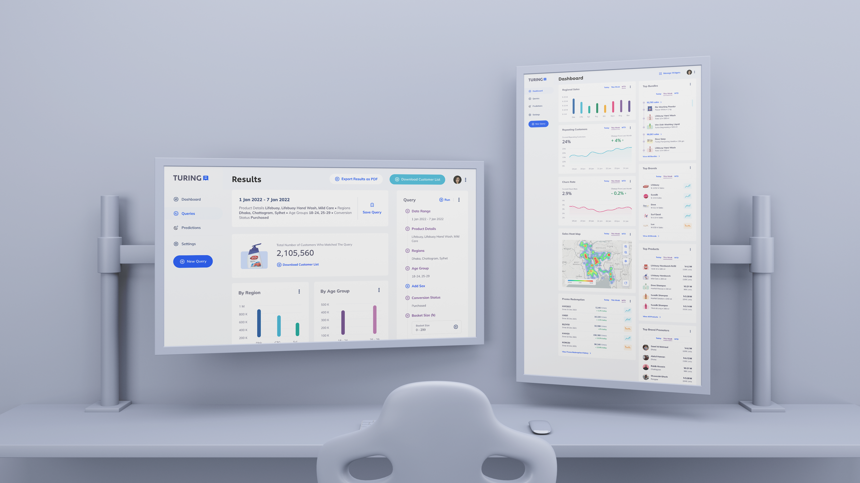 Example of Fin Tech & Data Heavy Dashboard Design