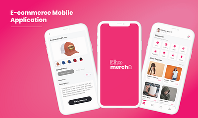 E-commerce Mobile App adobe xd design figma ui ux