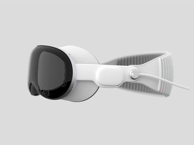 Vision Pro 3D - PNG 3d 3d camera 3d vision pro apple ar headset apple vision apple vision pro ar device 3d download free mixed reality device png vision pro vr vr headset