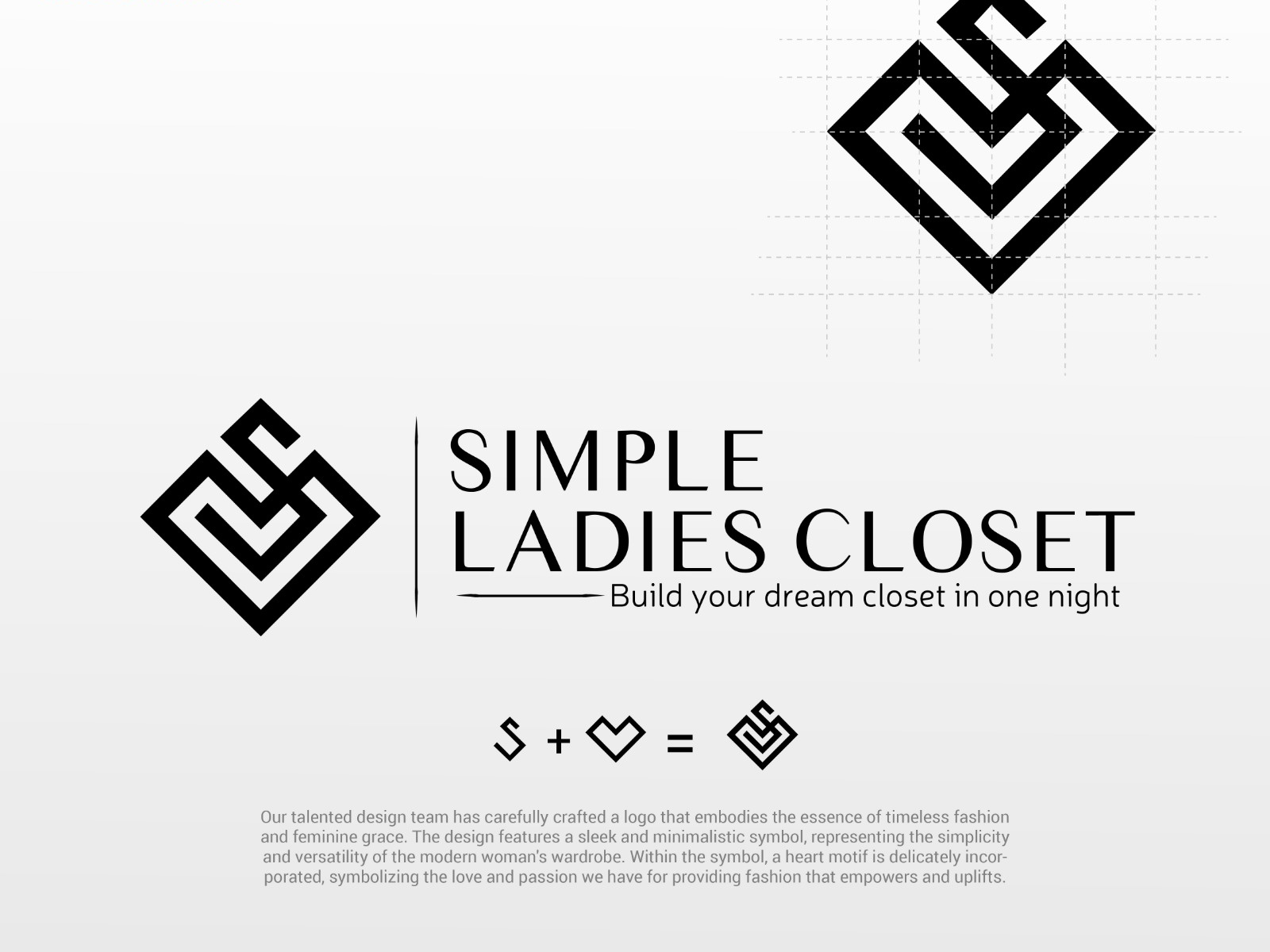 SIMPLE LADIES CLOSET ( Clothing Logo) by innovatixhub on Dribbble