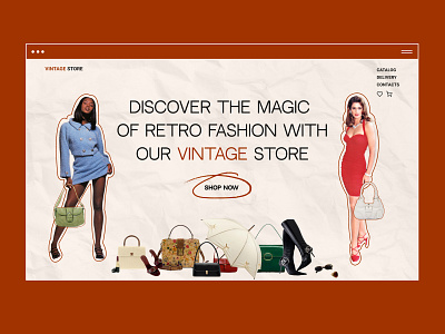 Daily UI 012 | E-commerce shop challenge concept dailyui design shop ui ux vintage website