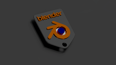 Blender Keychain 3d 3d design autodesk design illustration inventor rendering