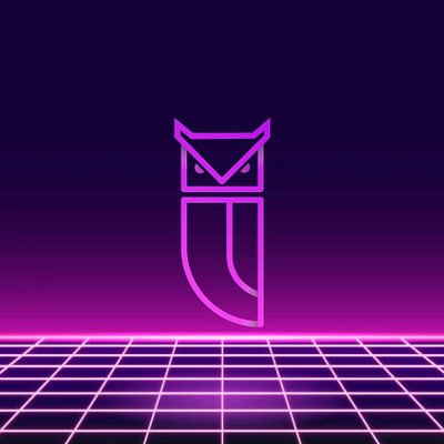 Concept : NightOwl - Logo Design (Unused ) best logo brand identity branding creative logo design gradient graphic design illustration logo logo design logofolio vaporwave vect plus