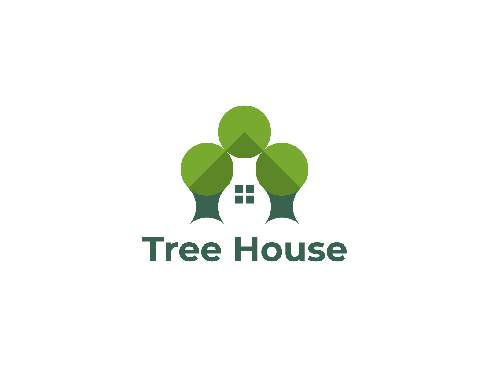 Tree House Logo by Abdul Gaffar on Dribbble