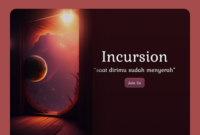 Incursion Cult ai art black cult dark design fantasy graphic design illustration internet site ui website