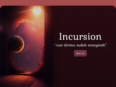 Incursion Cult ai art black cult dark design fantasy graphic design illustration internet site ui website