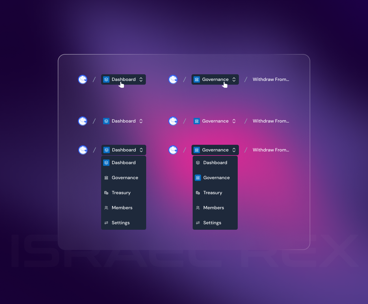 Breadcrumb Navigation by Israel Rex on Dribbble