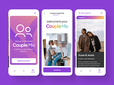 Playmix™ | Alternative Lifestyle Dating alternative app artwork branding couple dating design graphic design illustration lifestyle logo mix product design sex ui ux vector