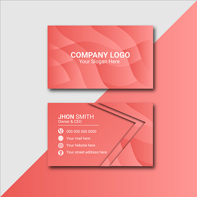 modern and stylish business card design business business card card design corporate corporate business card creative creative design design graphic design illustration modern modern design print visiting card