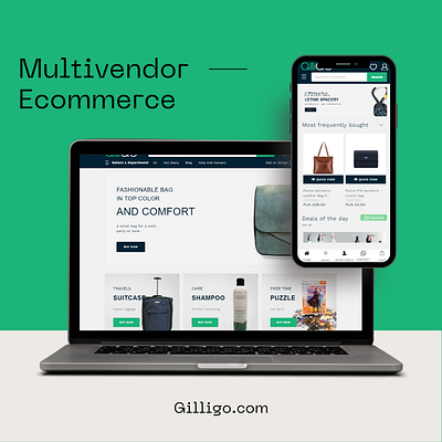 Gilligo multivendor ecommerce design graphic design ui design