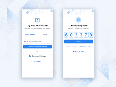 Login Housify (PWA) app design typography ui ux