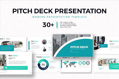 Pitch Desk Presentation marketing