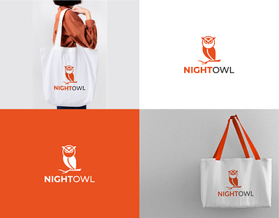 NightOwl- Logo Design (Unused ) best logo brand logo branding branding logo design graphic design letterhead design logo logo design logo idea logofulio nightowl