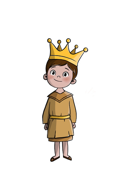 Character design *a little King design graficdesign graphic design illustration logo vector