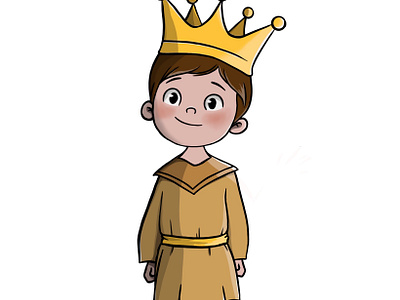 Character design *a little King design graficdesign graphic design illustration logo vector