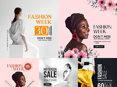 Fashion Brand Social Design by Sayem on Dribbble