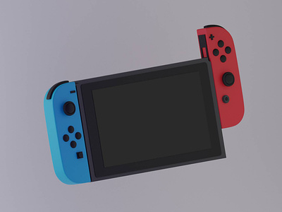 Nintendo Switch 3d blender branding colorful console design figma game graphic design illustration mario nintendo nintendo switch super mario ui
