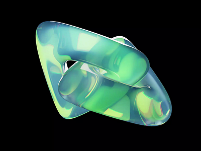 Satisfied jelly jiggling 3d animation blender graphics design logo modeling motion graphics
