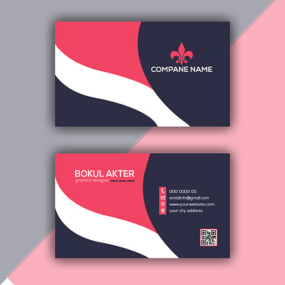 business card design 3d animation app bokulislam360 branding design graphic design illustration logo motion graphics ui ux vector