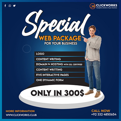 WEB DEVELOPMENT PACKAGE complete web package domain and hosting ui web designer web designing web developer web development web paackages wordpress