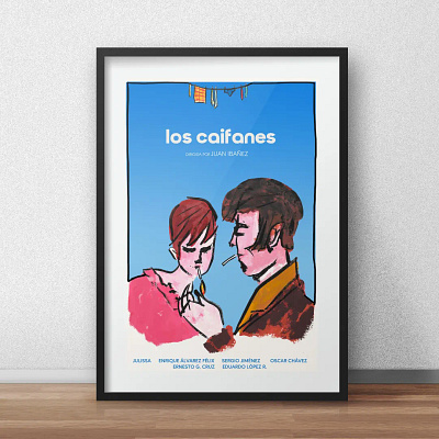 Poster Art - Los Caifanes design graphic design illustration poster art