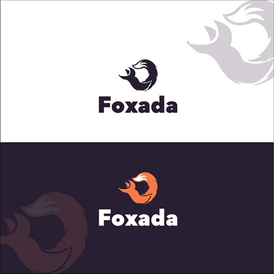 Foxada - Logo Design app branding creative design digital fox graphic design illustration logo modern logo typography vector