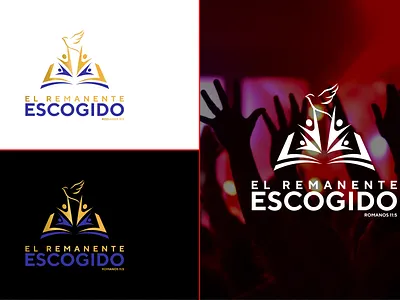 El Remanente Escogido Logo app branding church logo design graphic design illustration logo logo design minimal logo minimalist logo typography ui ux vector