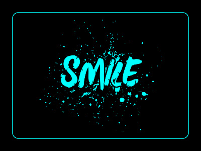 Smile design graphic design illustration ty typography vector