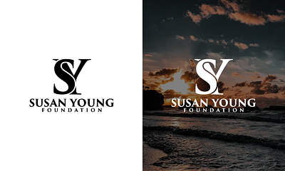 Susan Young Foundation Logo app branding design graphic design illustration logo typography ui ux vector