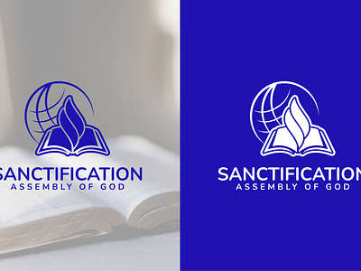 Sanctification Logo app branding design graphic design illustration logo typography ui ux vector