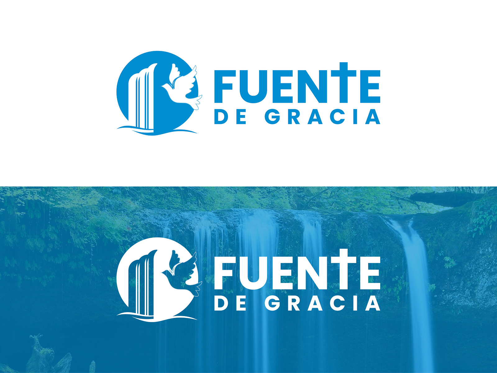 Fuente De Gracia Logo design by Hasnat Hannan Tamim on Dribbble