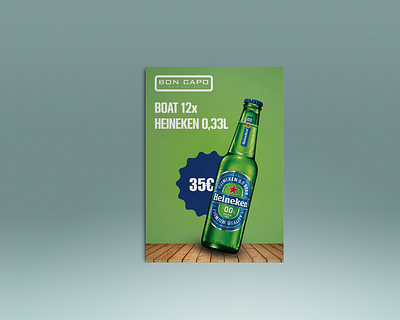 Heineken Poster drink graphic design party poster