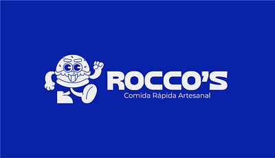 Rocco's Comida Rápida Artesanal brand branding design diseño graphic design illustration logo typography